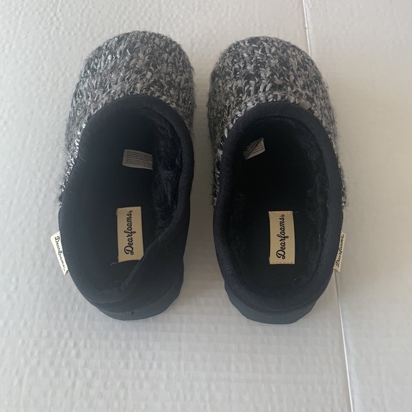 Comfy Dearfoams Memory Foam Slippers SIZE 7-8 - Picture 3 of 7
